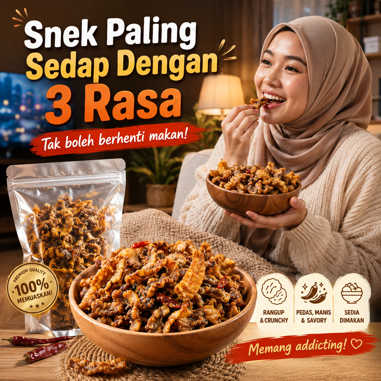 Sotong 3 Rasa Viral