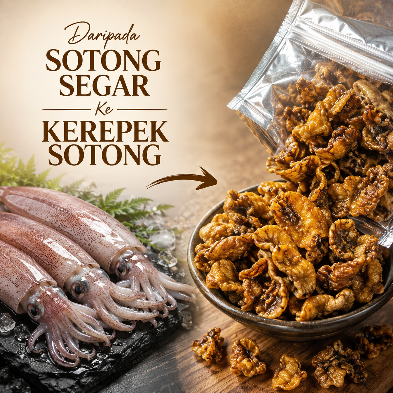 Sotong segar berkualiti