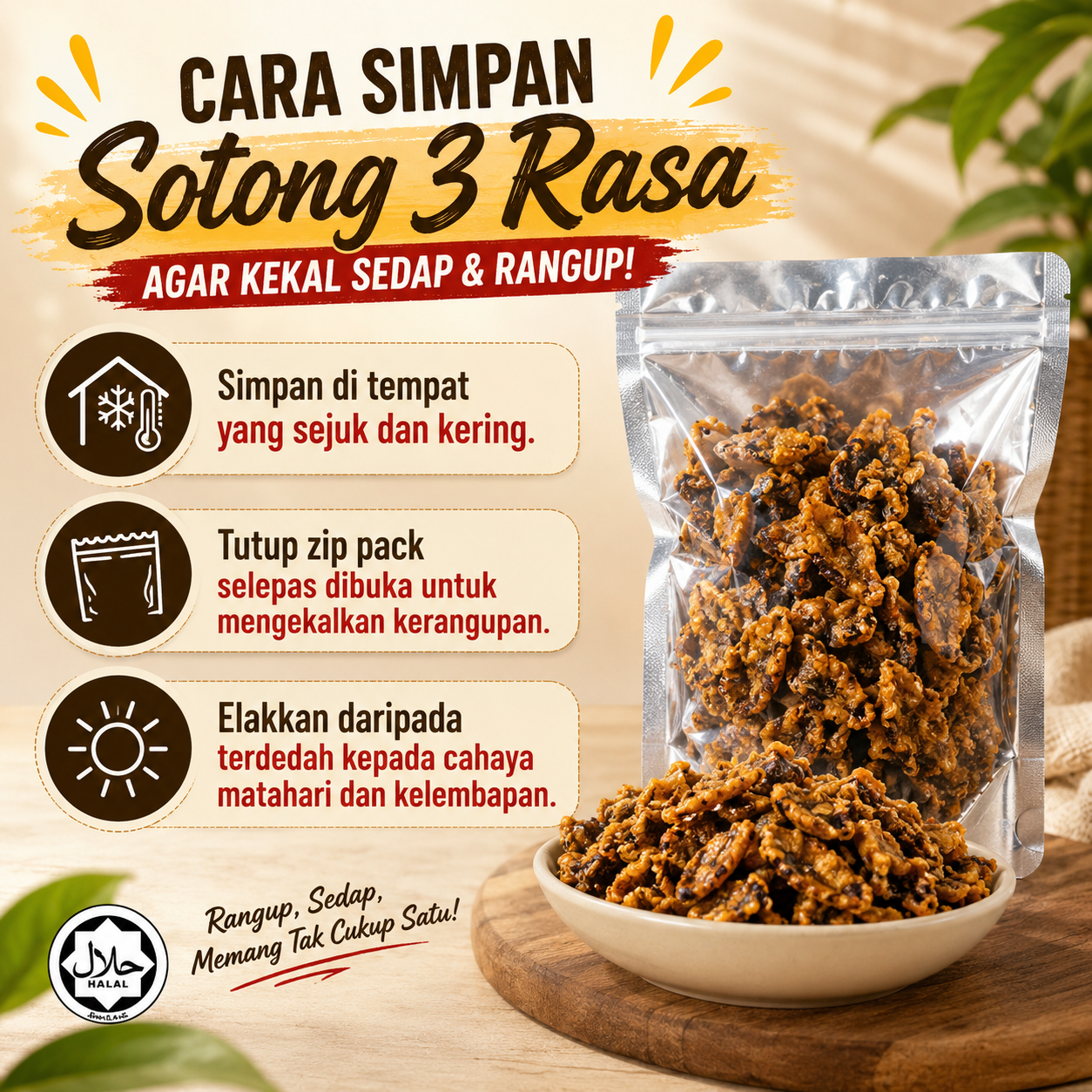 Kelebihan Sotong 3 Rasa Viral